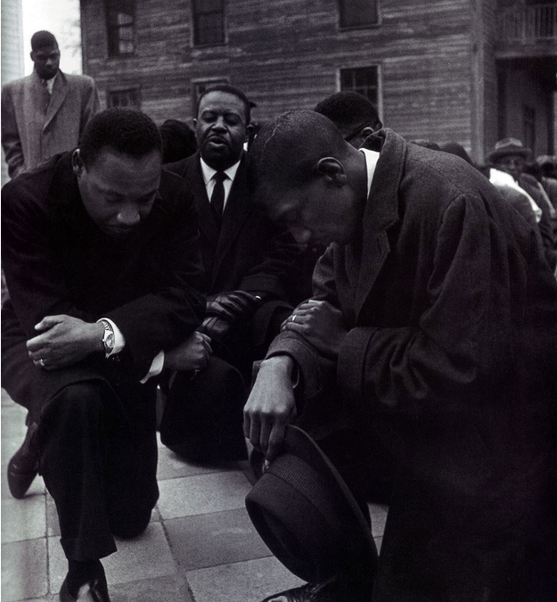 Dr. Martin Luther King took a knee also