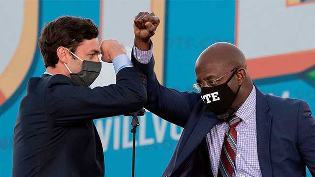 Democrats Win the Senate as Ossoff and Warnock Defeat Their Opponents.