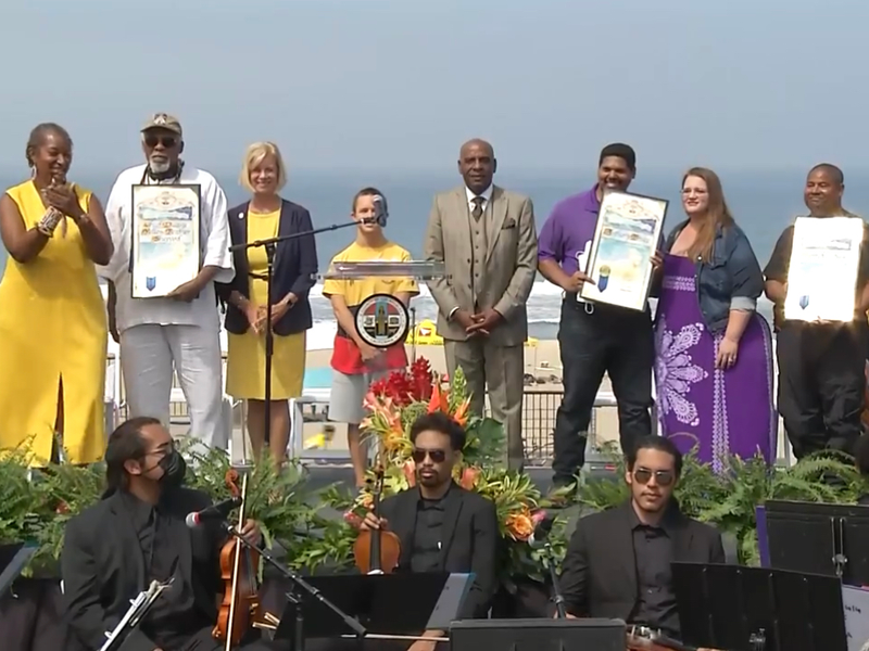 LA County officials and Black leaders help return property stolen 100 years ago worth 90 million today